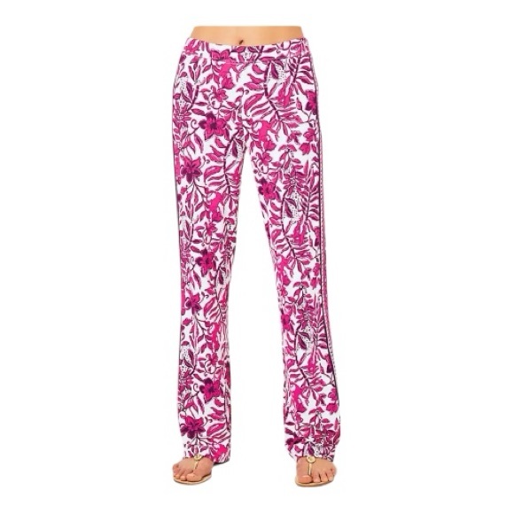 NWT Lilly Pulitzer UPF 50+ 32" Grenada Knit Pant - Size M - Picture 4 of 8